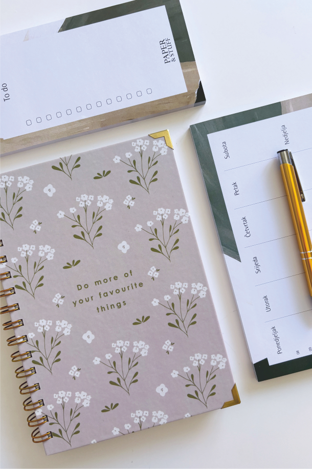POKLON PAKET PLANNER ADDICT BLOOM